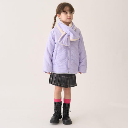 菱格紋雙面穿夾克