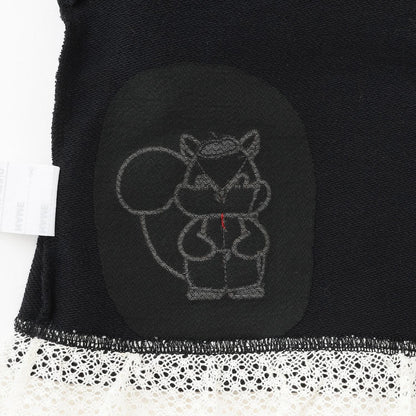 動物圖案貼布衛衣