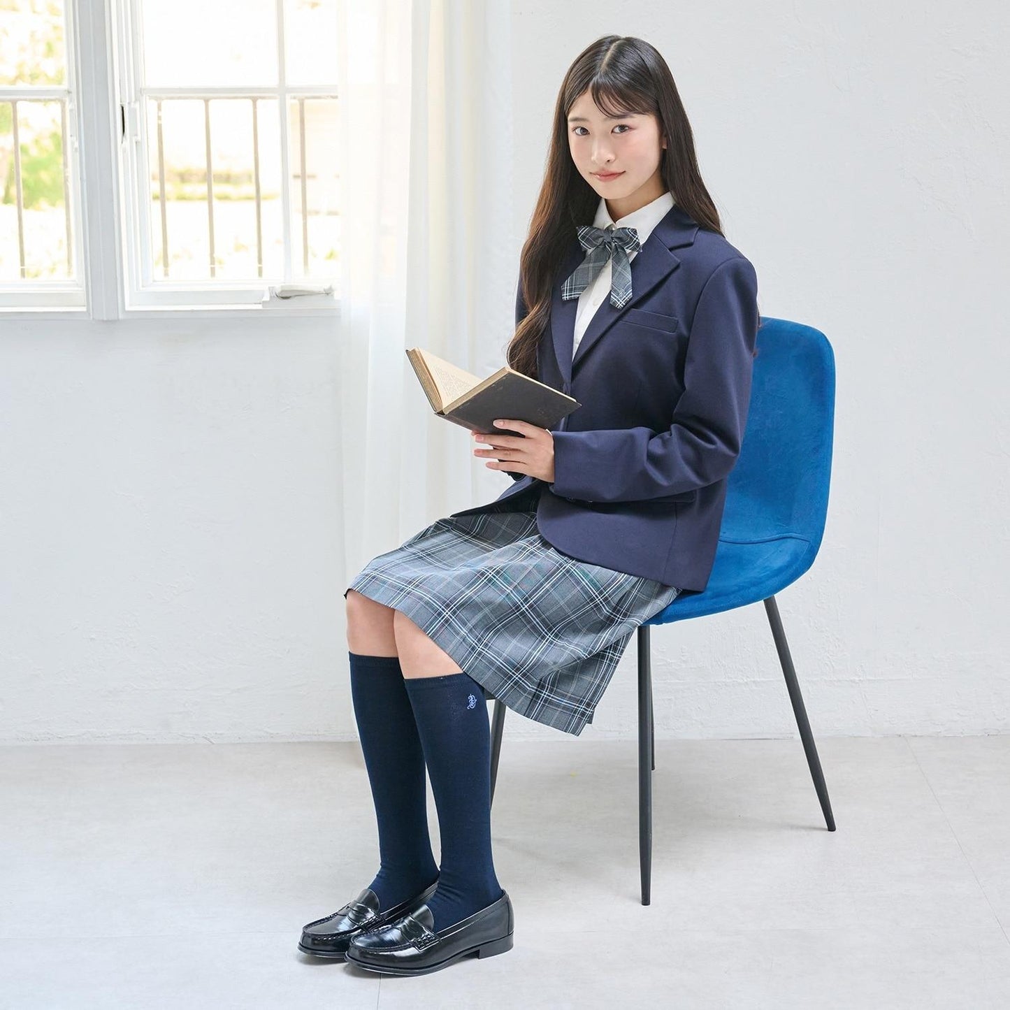 【畢業服】針織西裝外套