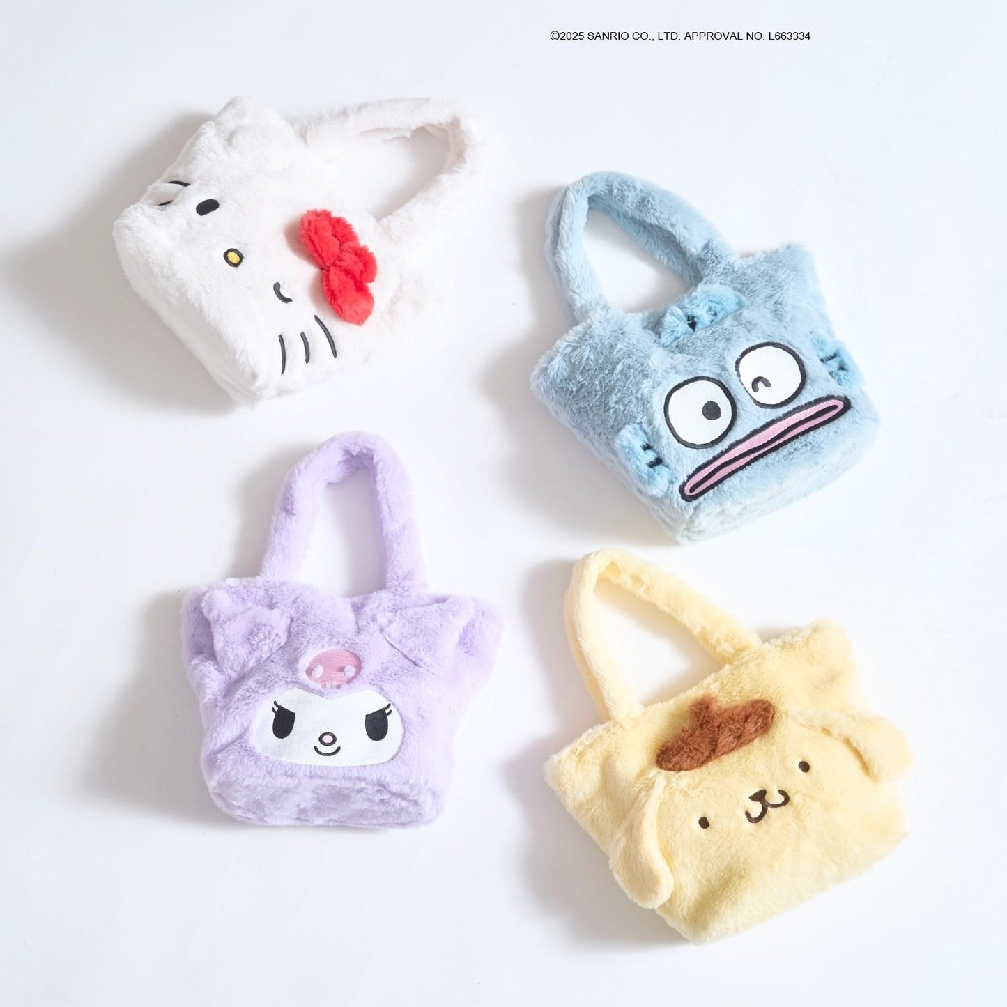 【三麗鷗角色】毛絨托特包
