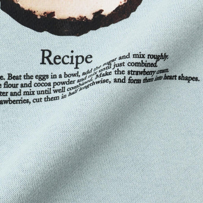 【Lycee mine 芭蕾系列】【加絨內裡】蛋糕圖案印花衛衣