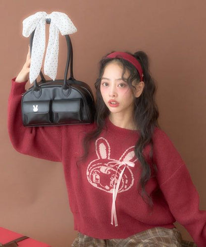 【貝莉艾醬】蝴蝶結波士頓包