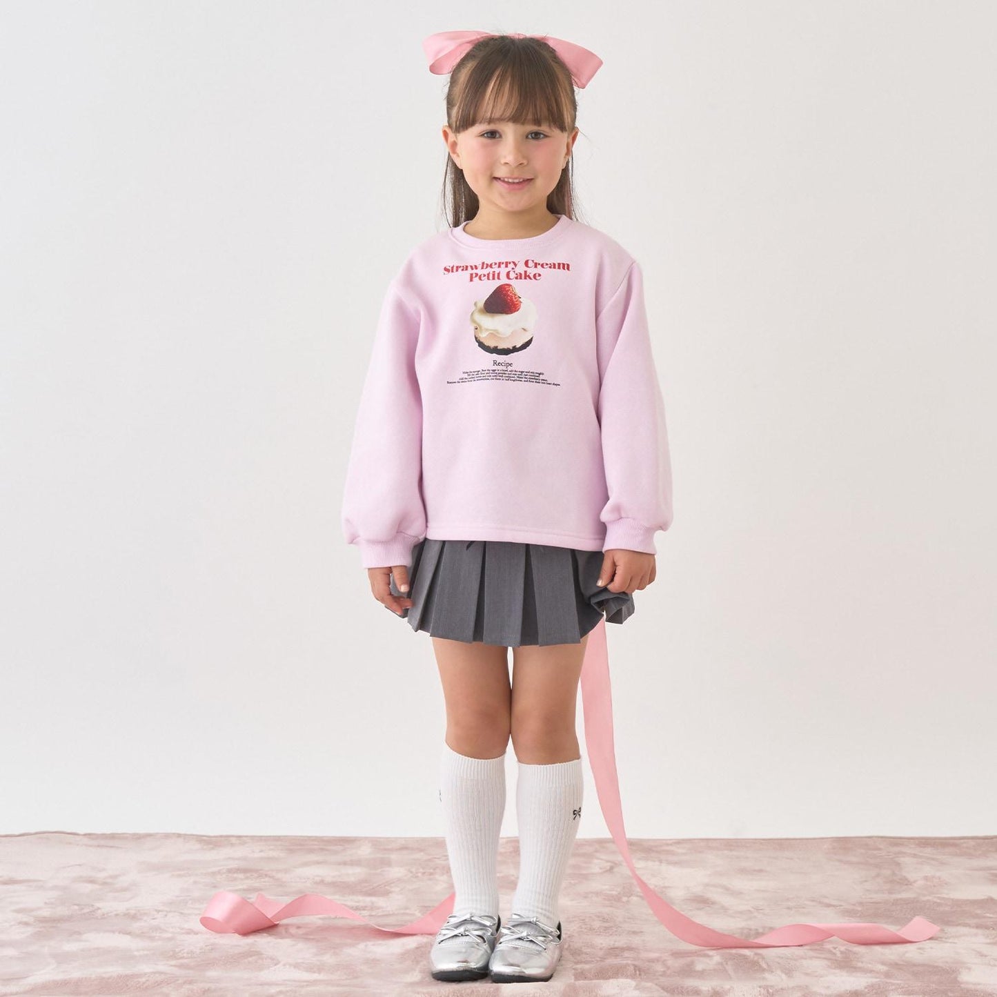 【Lycee mine 芭蕾系列】【加絨內裡】蛋糕圖案印花衛衣