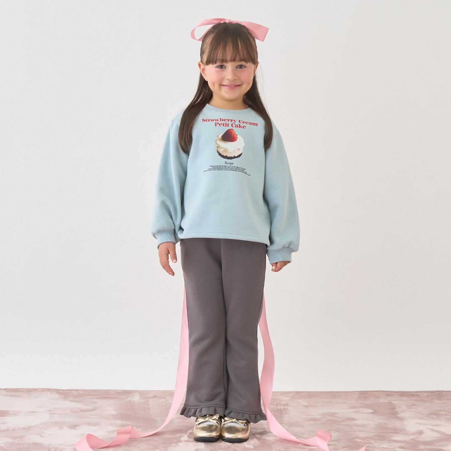 【Lycee mine 芭蕾系列】【加絨內裡】蛋糕圖案印花衛衣