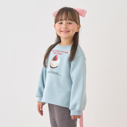 【Lycee mine 芭蕾系列】【加絨內裡】蛋糕圖案印花衛衣