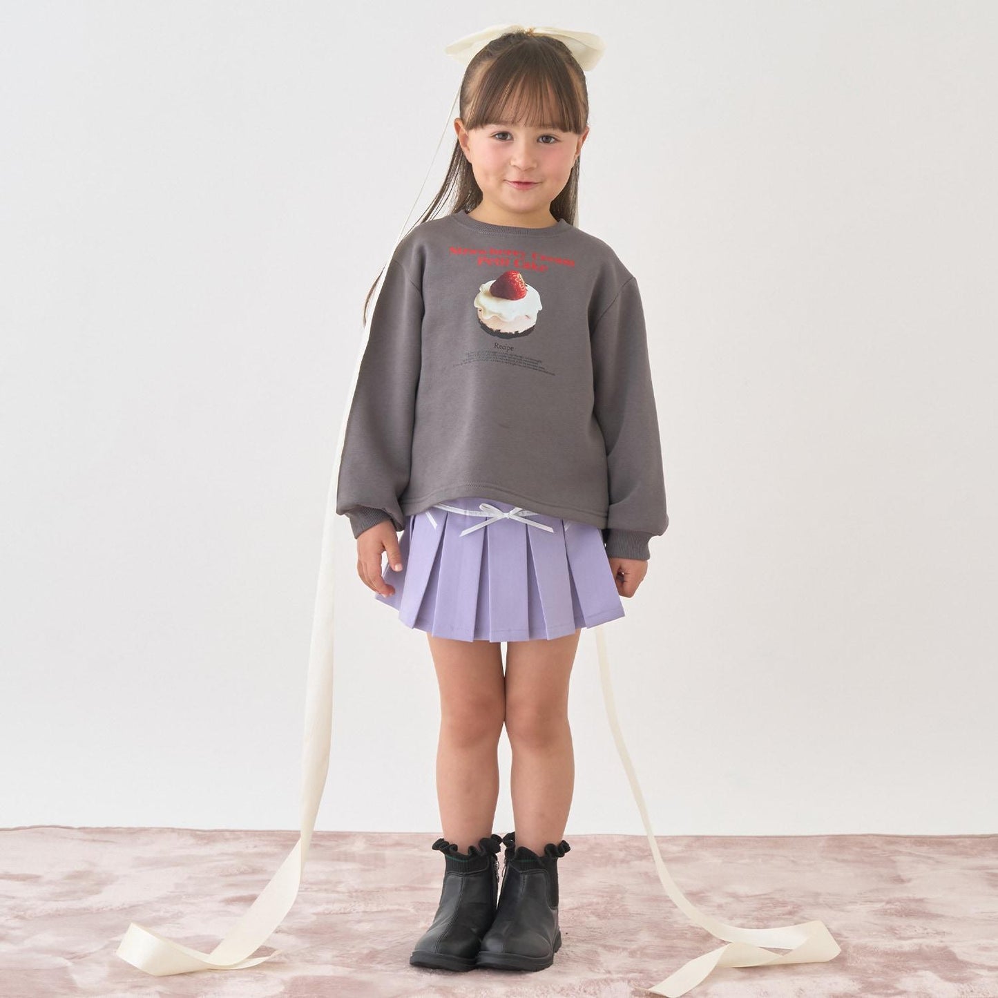 【Lycee mine 芭蕾系列】【加絨內裡】蛋糕圖案印花衛衣