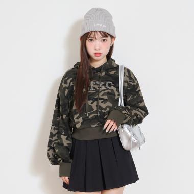 【LTXC】內加絨短款衛衣