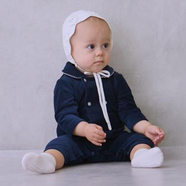 雙排扣帶領連體衣