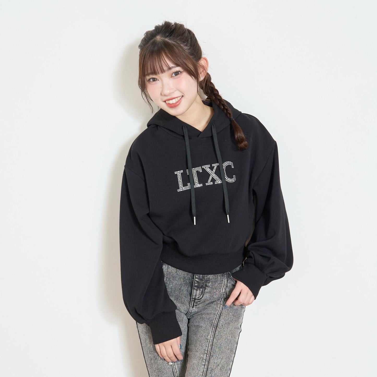 【LTXC】內加絨短款衛衣