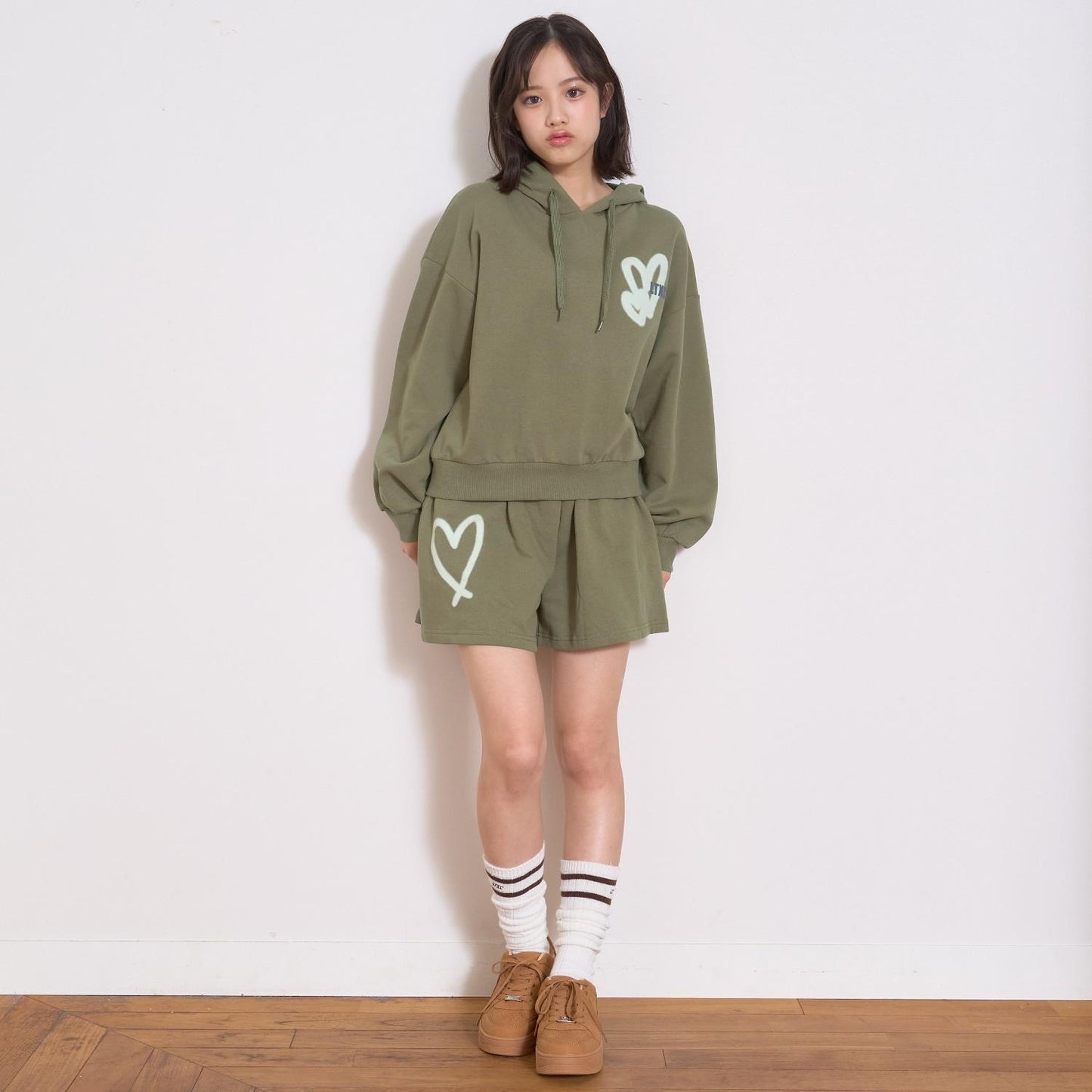 【LTXC】【100%純棉】加絨背面印花套裝