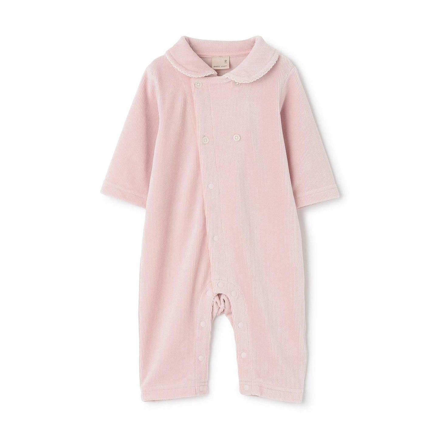 雙排扣帶領連體衣