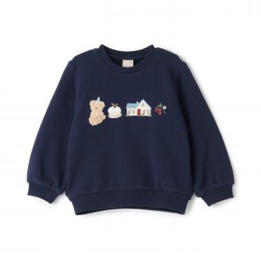 【フワのびっと】拼接貼布衛衣