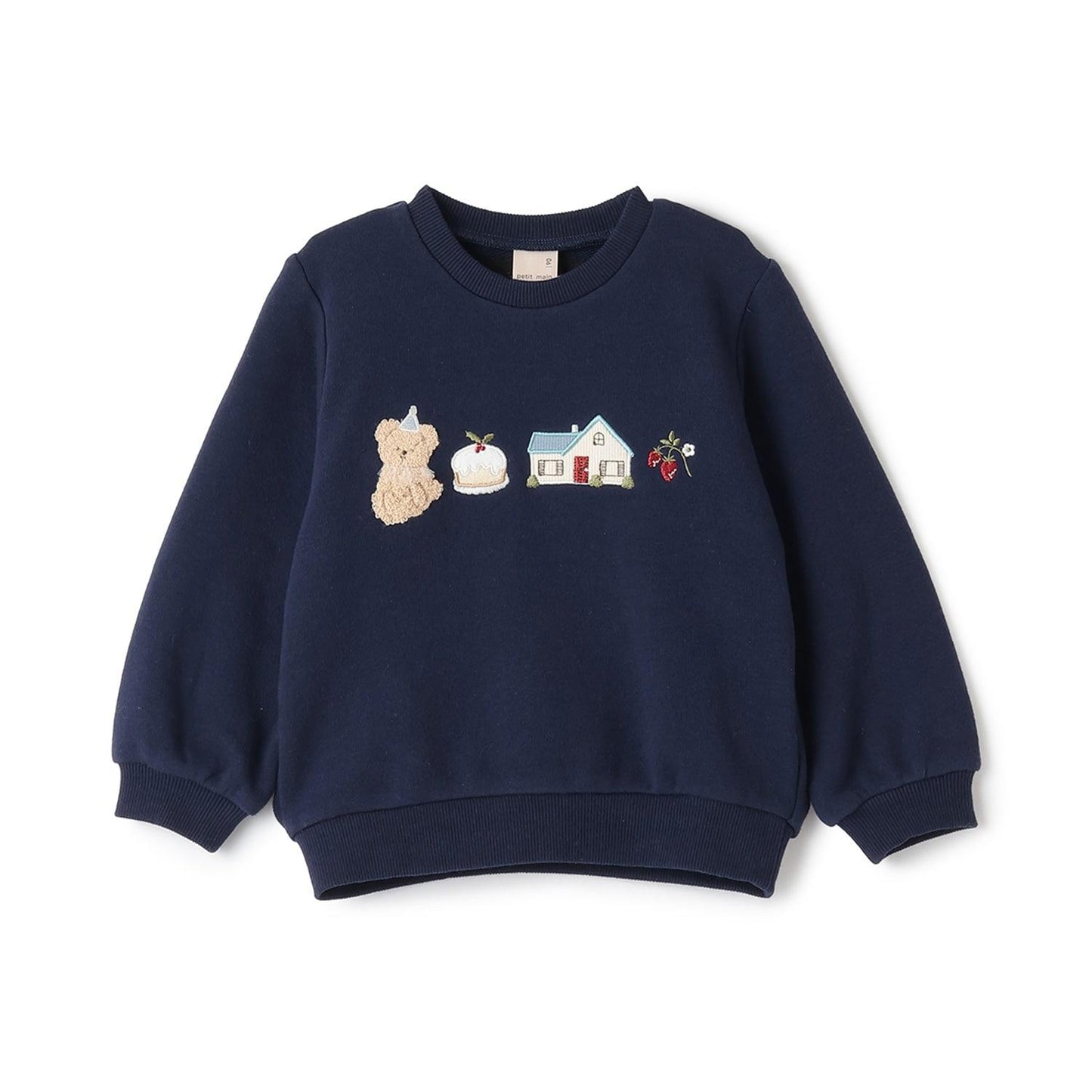 【フワのびっと】拼接貼布衛衣