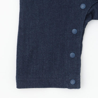 帶揹帶圖案連體衣