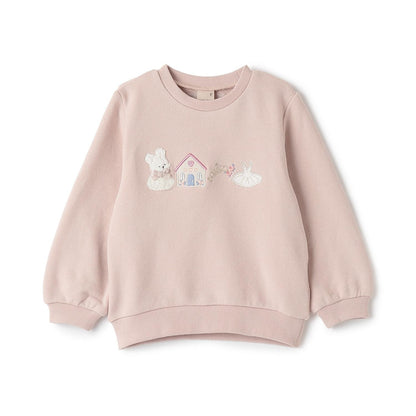 【フワのびっと】拼接貼布衛衣