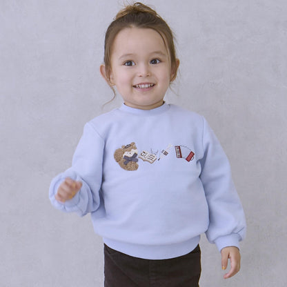 【フワのびっと】拼接貼布衛衣