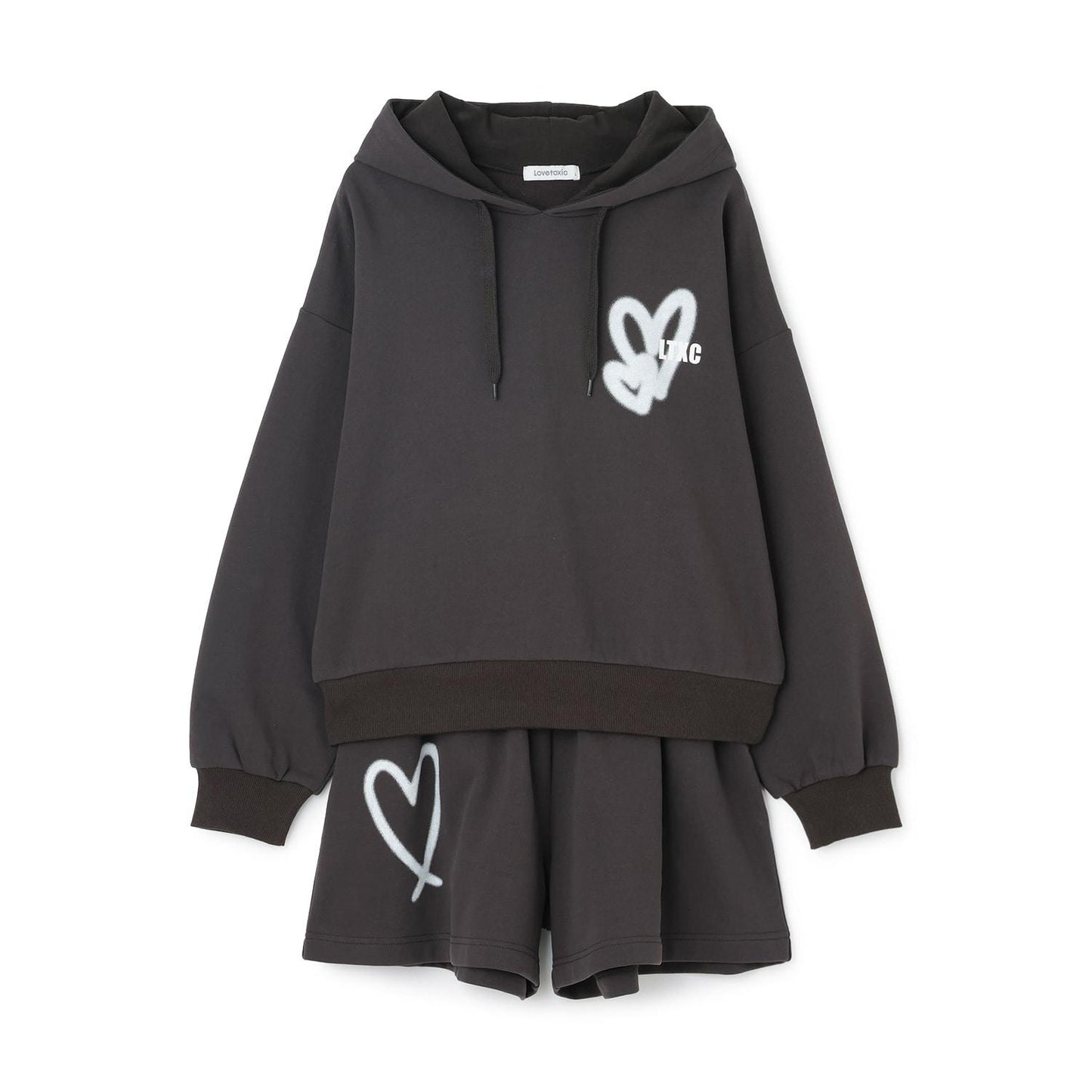 【LTXC】【100%純棉】加絨背面印花套裝