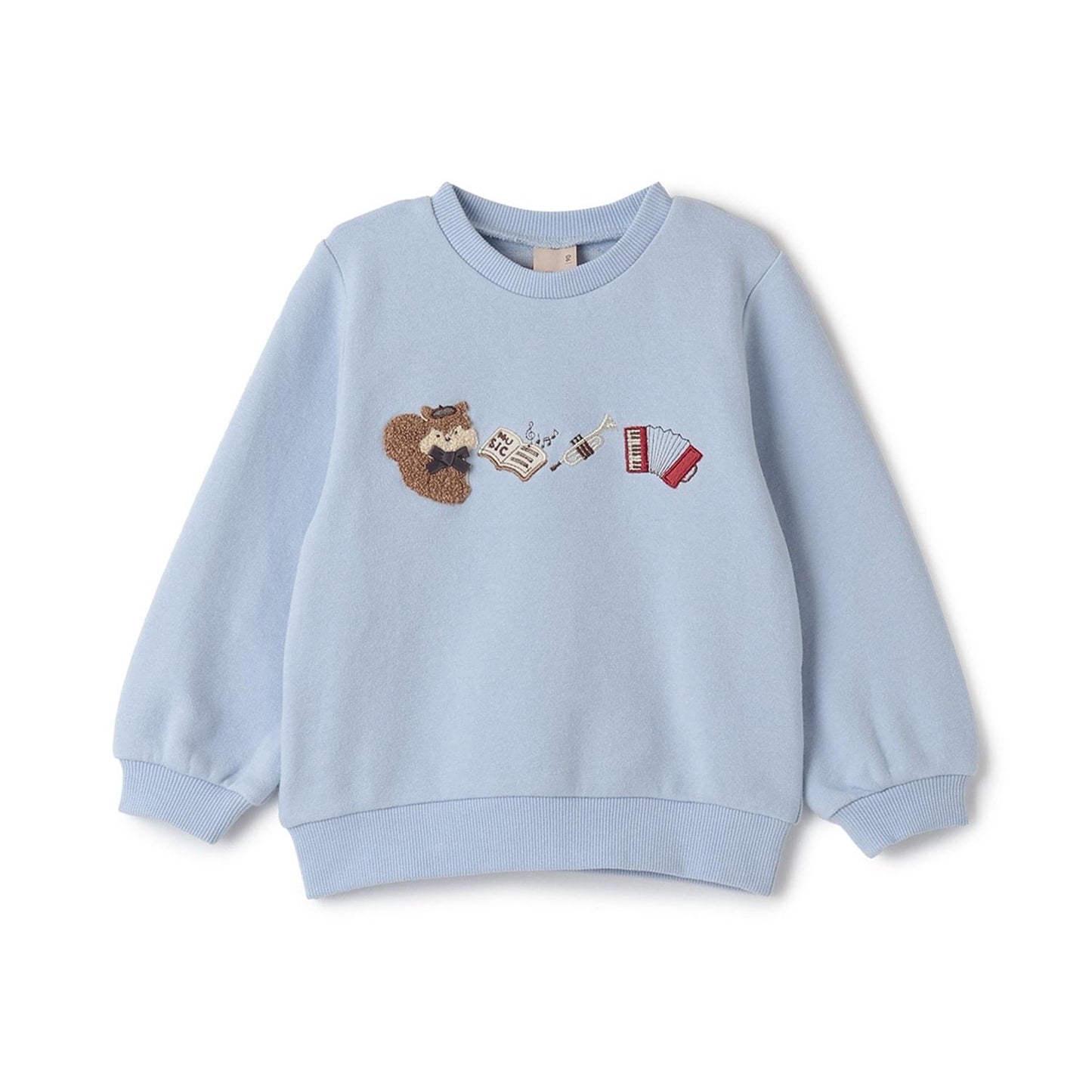 【フワのびっと】拼接貼布衛衣