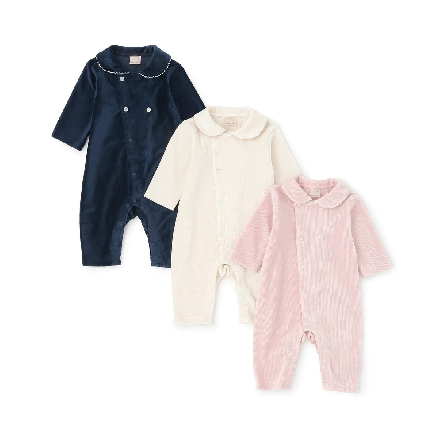 雙排扣帶領連體衣