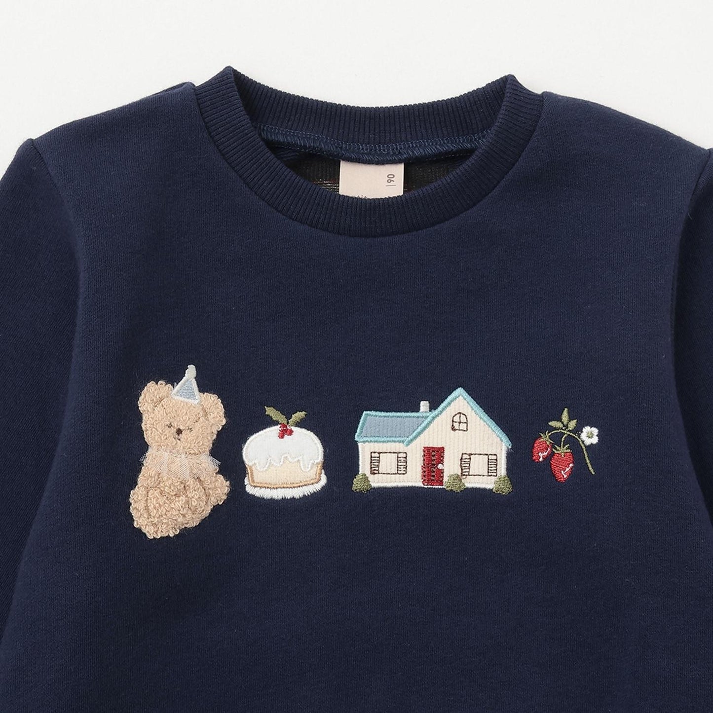 【フワのびっと】拼接貼布衛衣