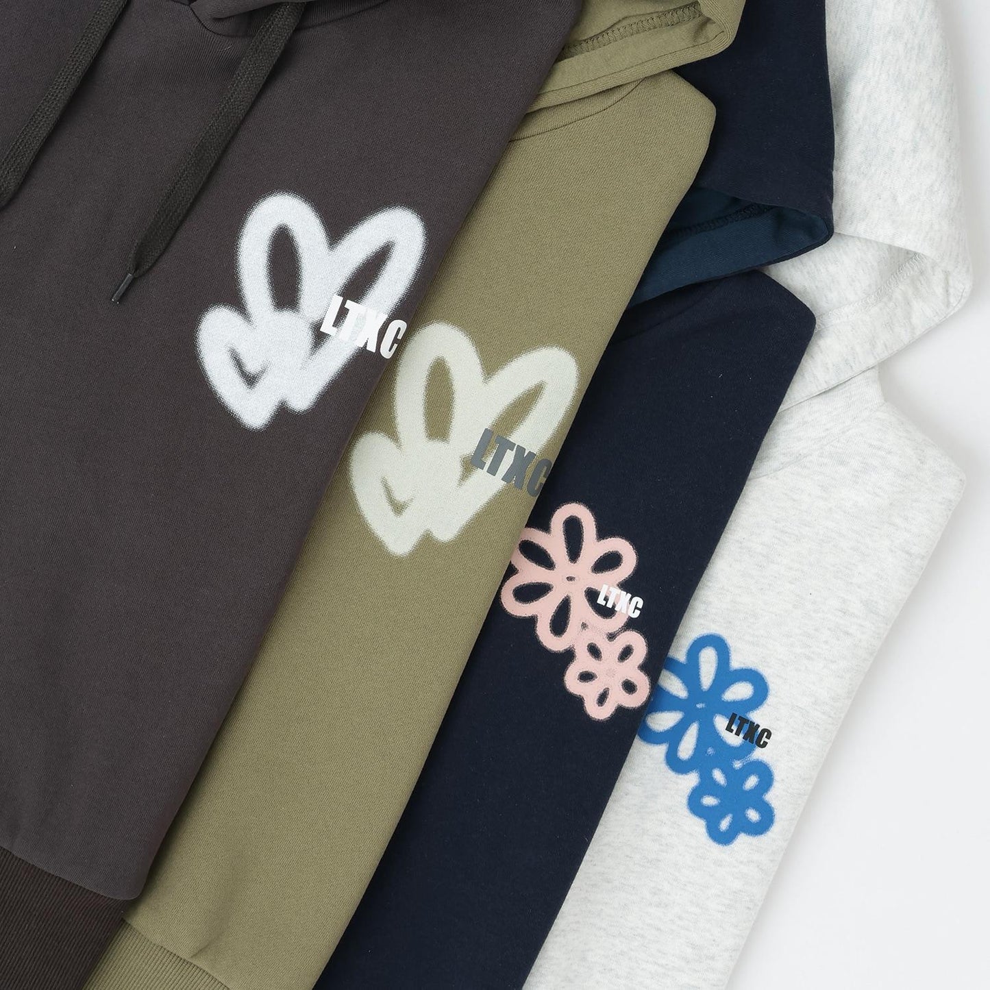 【LTXC】【100%純棉】加絨背面印花套裝