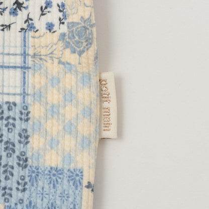 拼色前荷葉邊連體衣