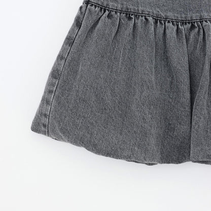 【LTXC】牛仔燈籠裙