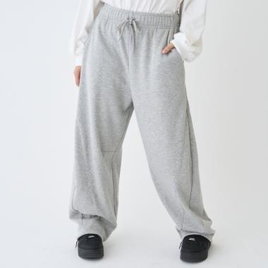 【LTXC】【起毛】鉚釘曲線衛褲