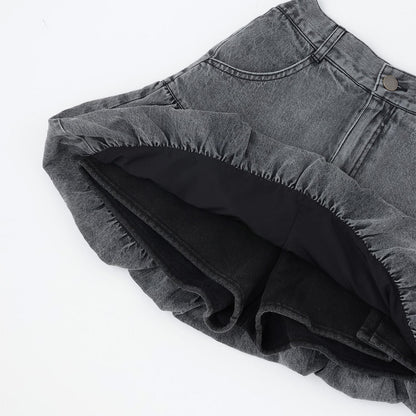 【LTXC】牛仔燈籠裙