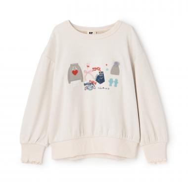 光滑內層搖粒絨衛衣