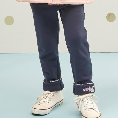 光滑內襯搖粒絨長褲