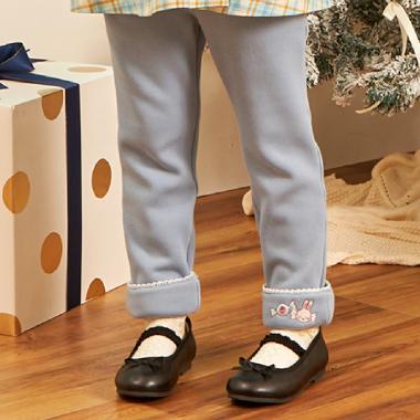 光滑內襯搖粒絨長褲