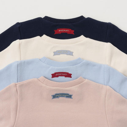 【フワのびっと】拼接貼布衛衣