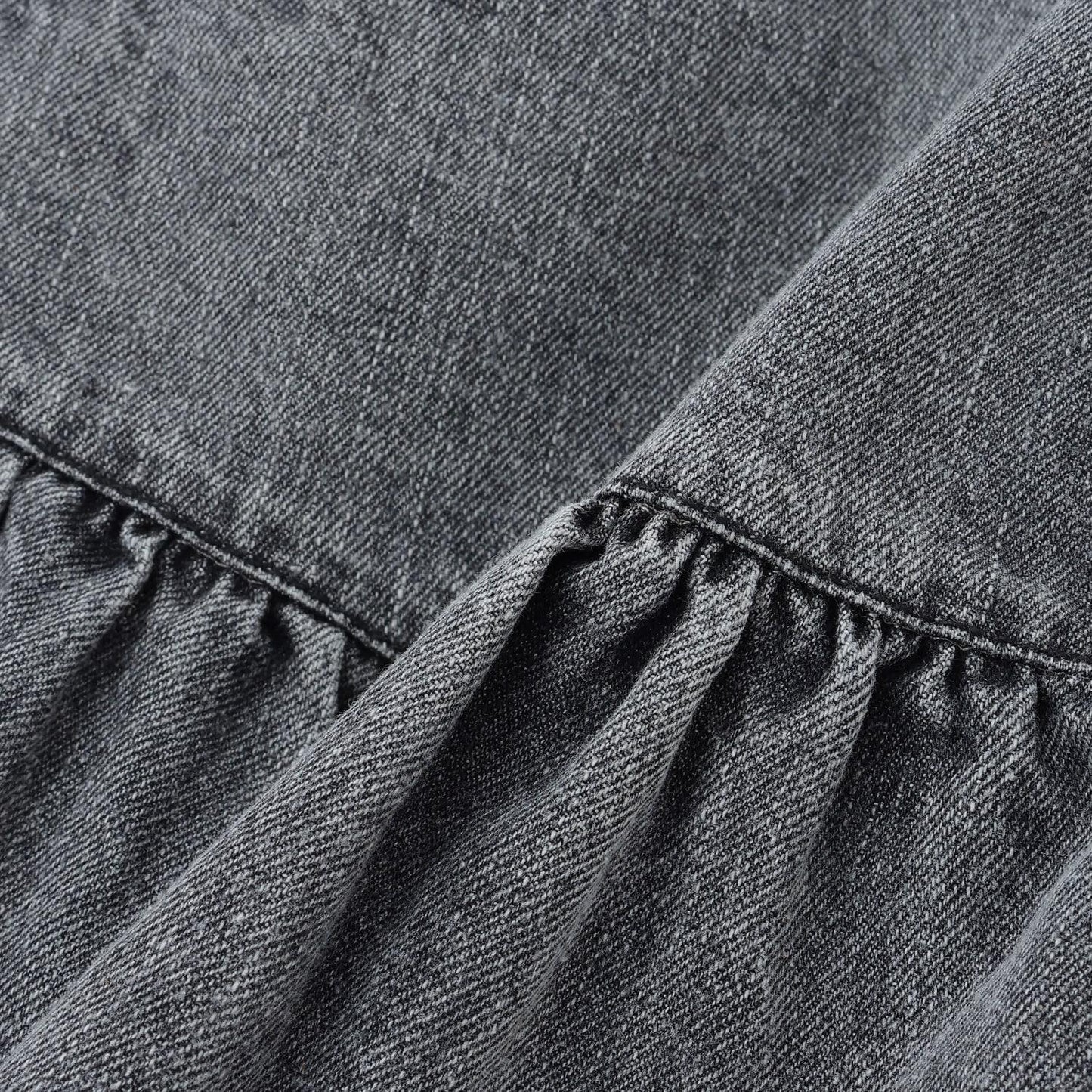 【LTXC】牛仔燈籠裙