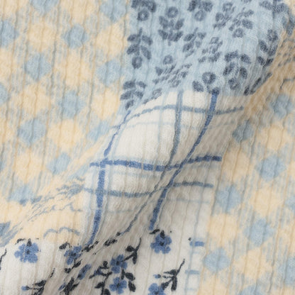 拼色前荷葉邊連體衣