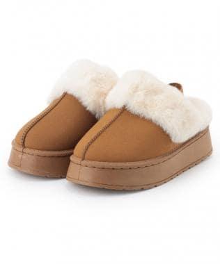 仿羊羔毛拖鞋【韓國時尚】