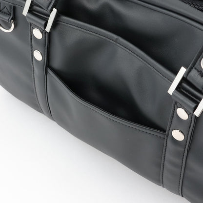 合成皮革學生包