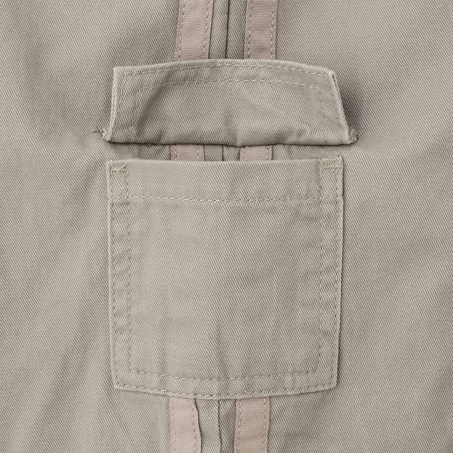 【trois lapins】側邊條紋工裝褲