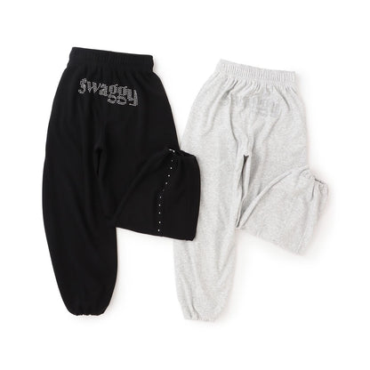 【LTXC】【起毛】鉚釘曲線衛褲