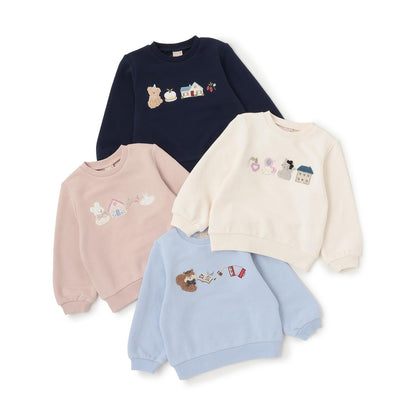 【フワのびっと】拼接貼布衛衣