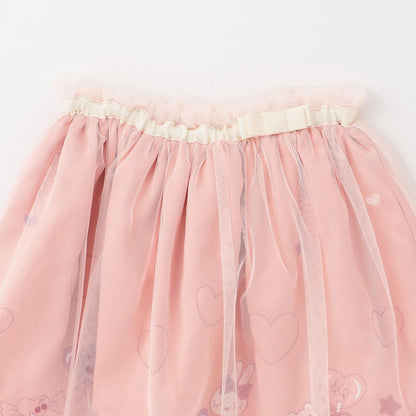 mimi醬刺繡網紗裙