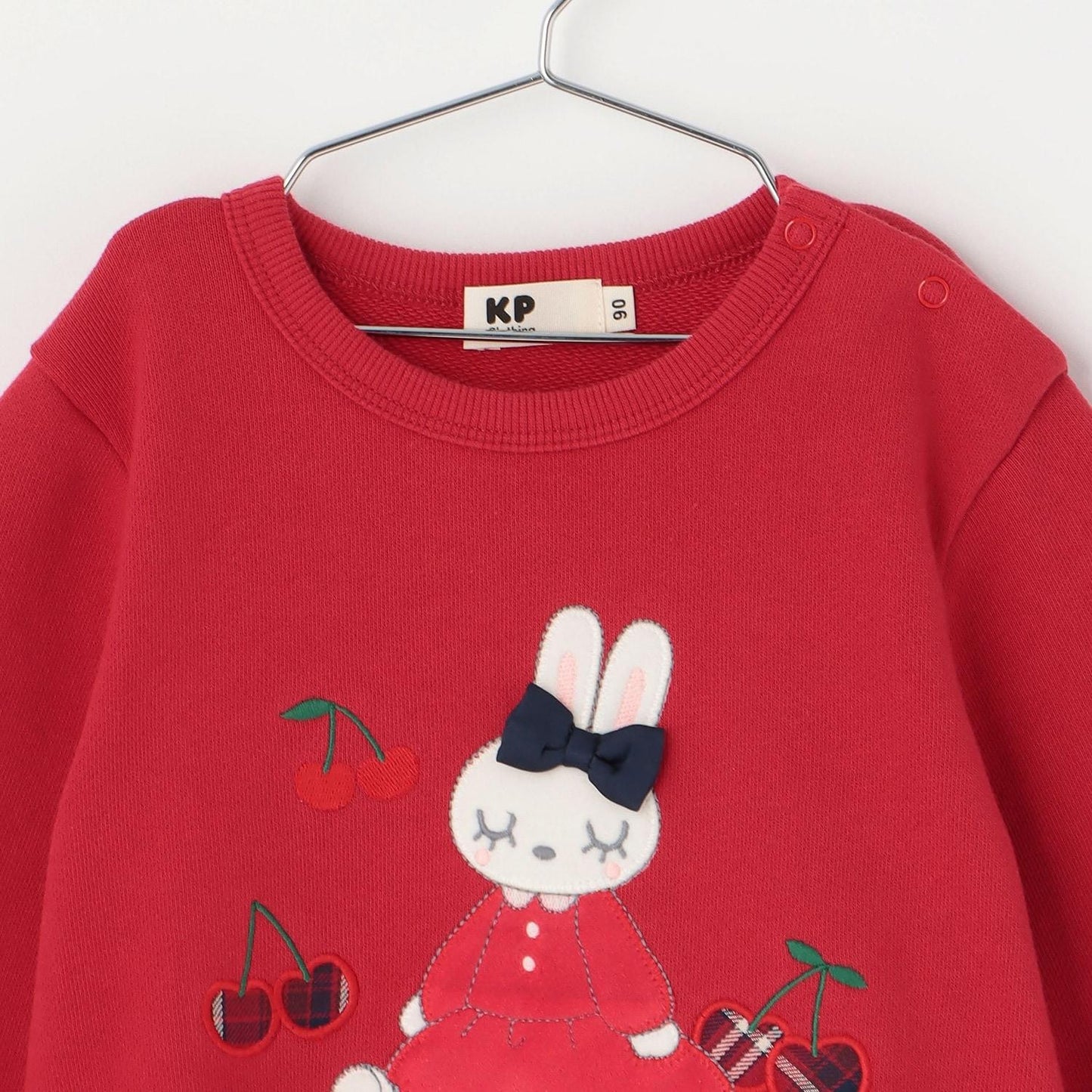 mimi醬貼布繡先染格子×衛衣布衛衣