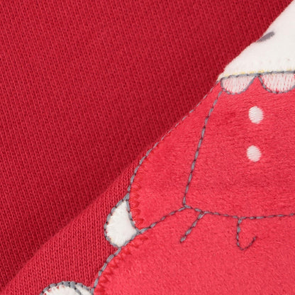 mimi醬貼布繡先染格子×衛衣布衛衣