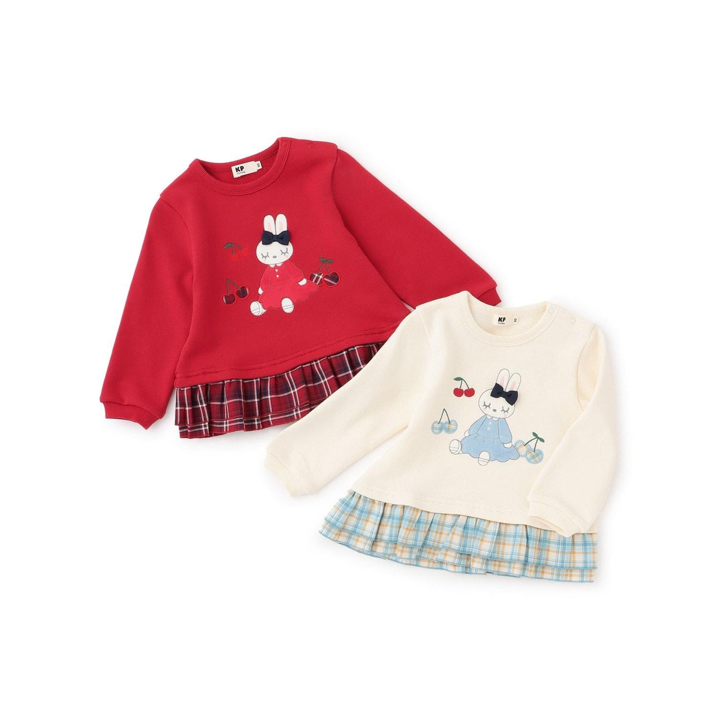 mimi醬貼布繡先染格子×衛衣布衛衣