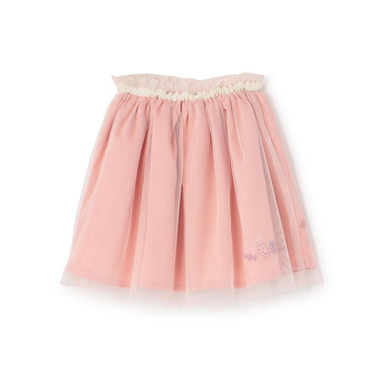 mimi醬刺繡網紗裙