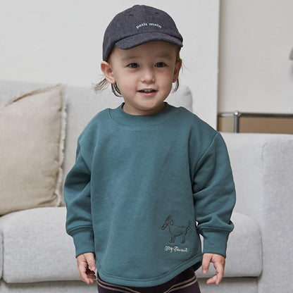 【GOODPRICE】加絨寬鬆版型衛衣