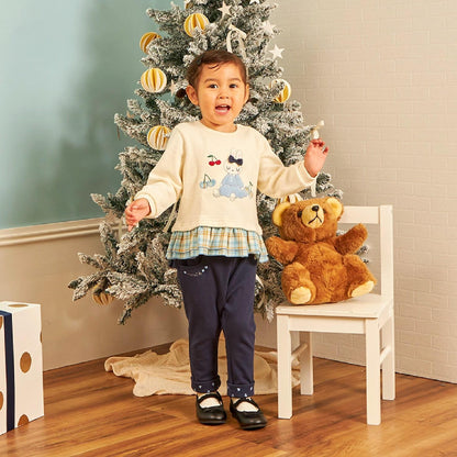 mimi醬貼布繡先染格子×衛衣布衛衣