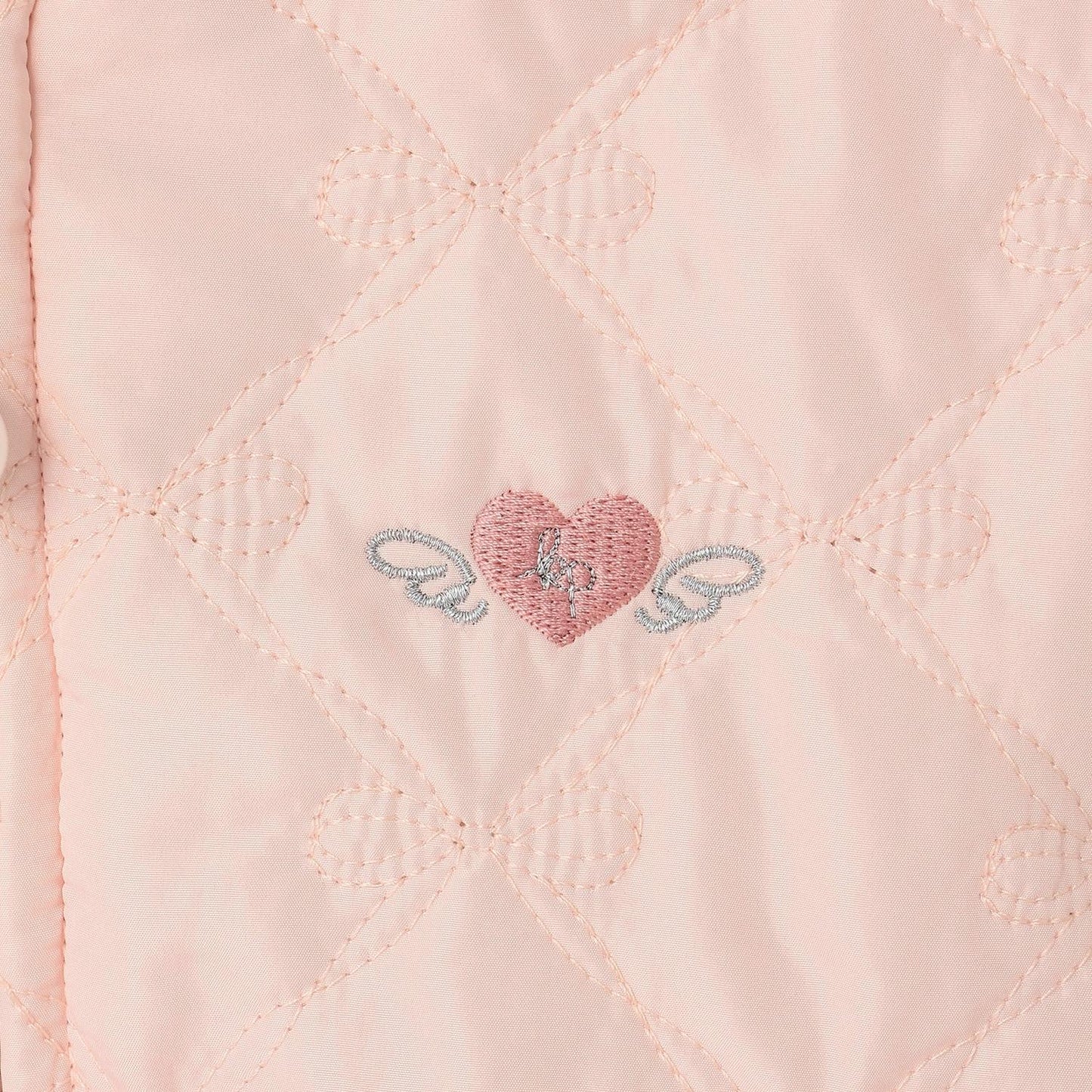 仿皮草蝴蝶結絎縫雙面穿夾克