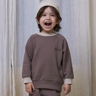 【GOODPRICE】加絨拼色領口衛衣