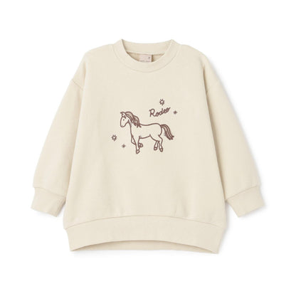 〈フワのびっと〉刺繡拼接衛衣